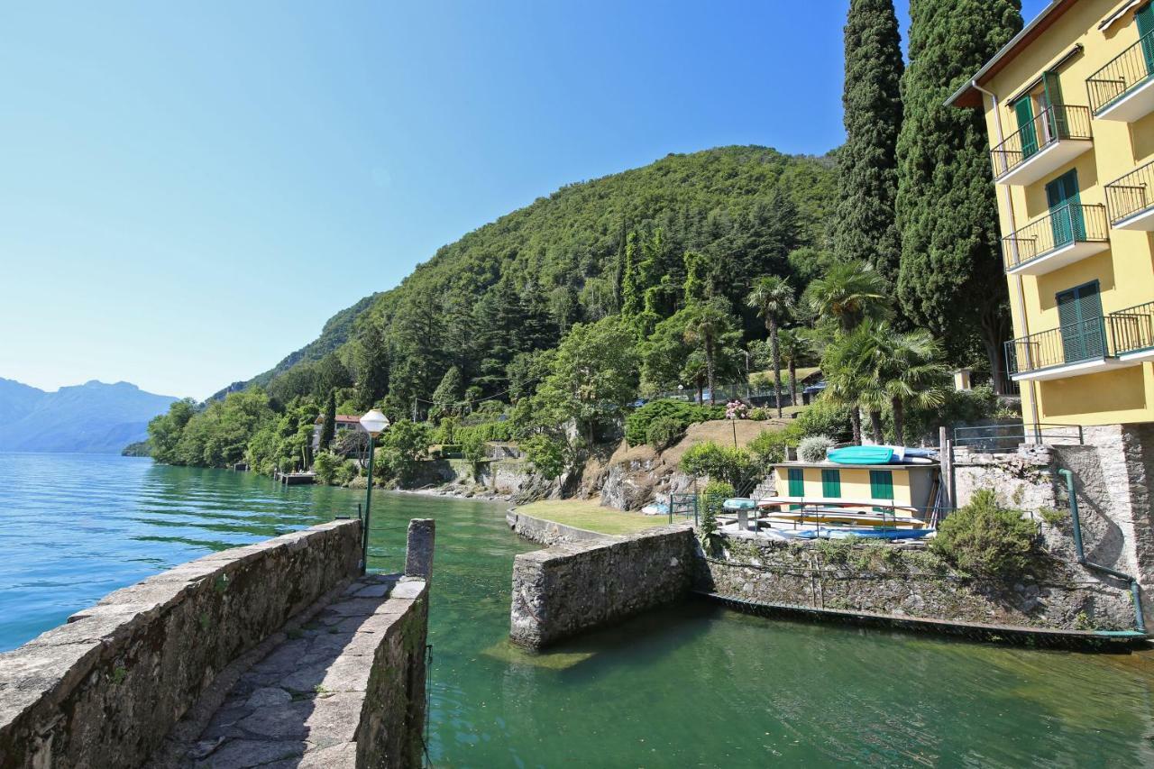 Apartment A Lago Private Beach And Parking Oliveto Lario Exterior foto