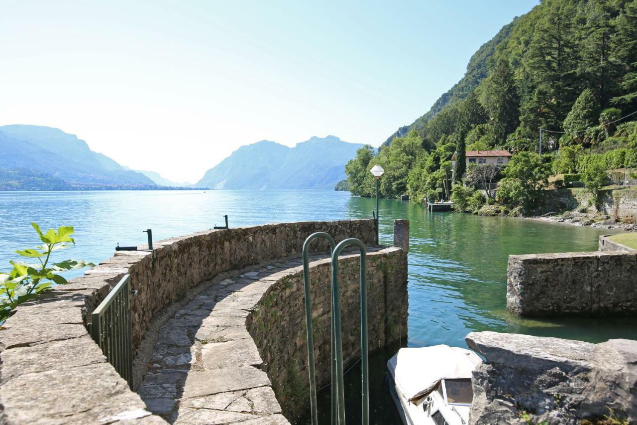 Apartment A Lago Private Beach And Parking Oliveto Lario Exterior foto
