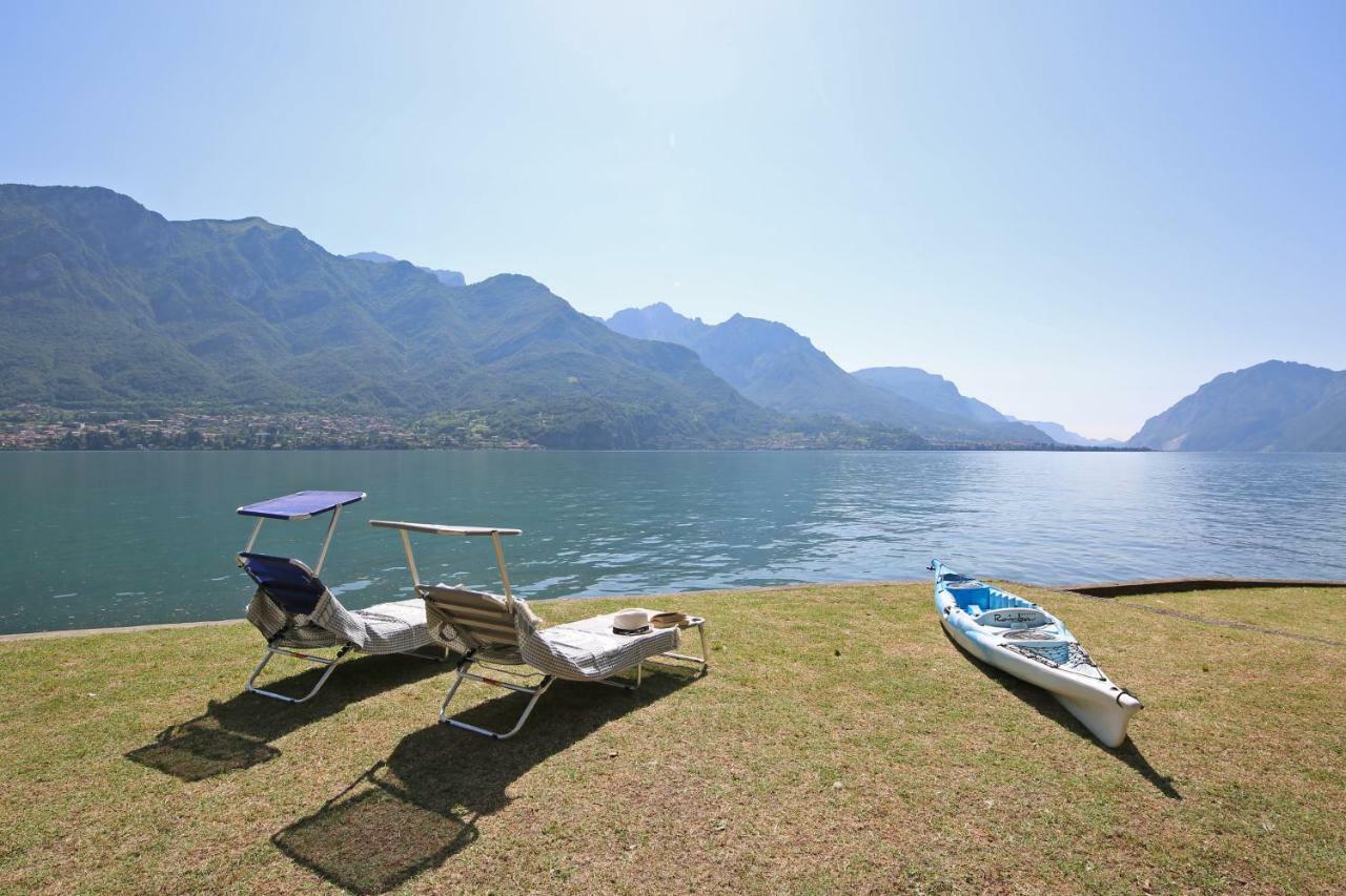 Apartment A Lago Private Beach And Parking Oliveto Lario Exterior foto